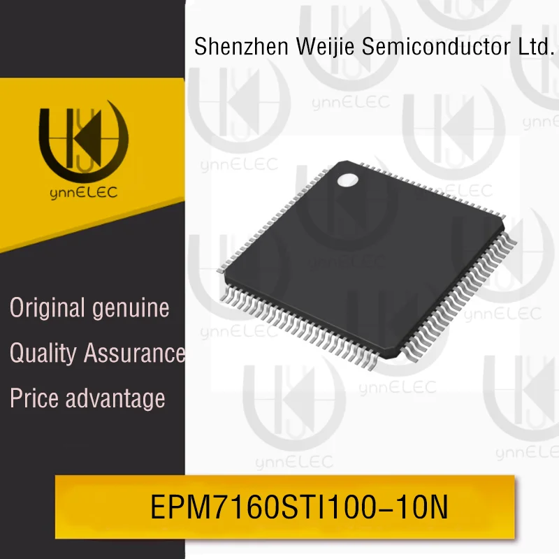 

EPM7160STI100-10N CPLD Compatible with ByteBlaster Cable, TQFP-100​