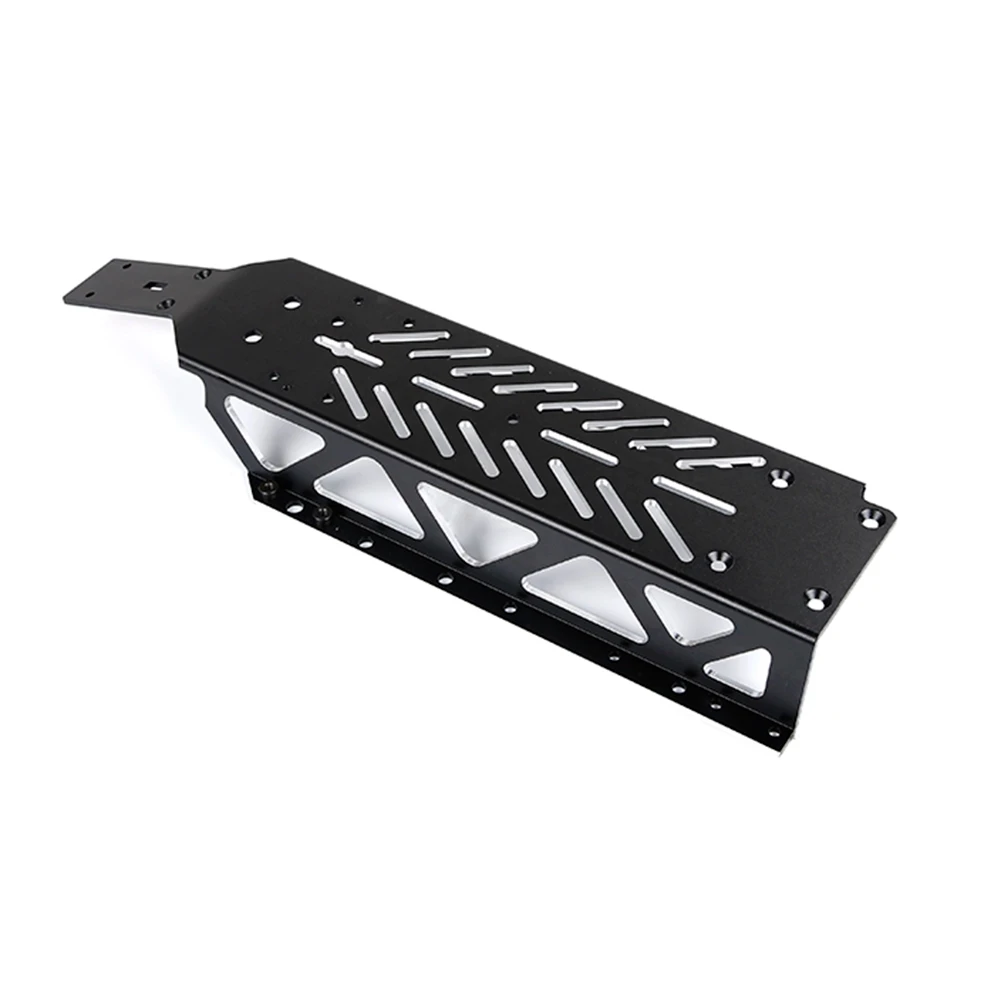 Rangka Sasis Utama Baru untuk 1/5 Hpi Rofun Baha Rovan Km Baja 5B 5T 5SC Rc Suku Cadang Mainan Balap Mobil, Logam B