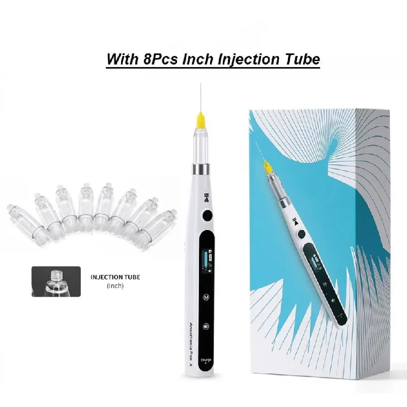 Dentistry Anesthesia Injector Dental Digital Painless Electric Wireless Local Anesthesia Device with LCD Display Injection Tubes
