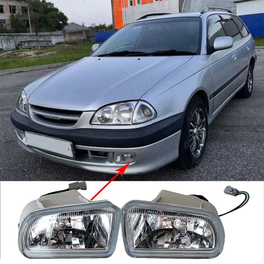

2 шт. автомобильные противотуманные фары, бампер, лампа для Toyota Corona Caldina Avensis ST215 ST210 CT220 1996–2000 гг.