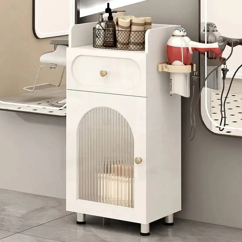 وظيفية فاخرة صالون عربة درج نمط تخزين الجمال عربة تسوق الحلاق Moderncarrello Parrucchiere صالون الأثاث #1