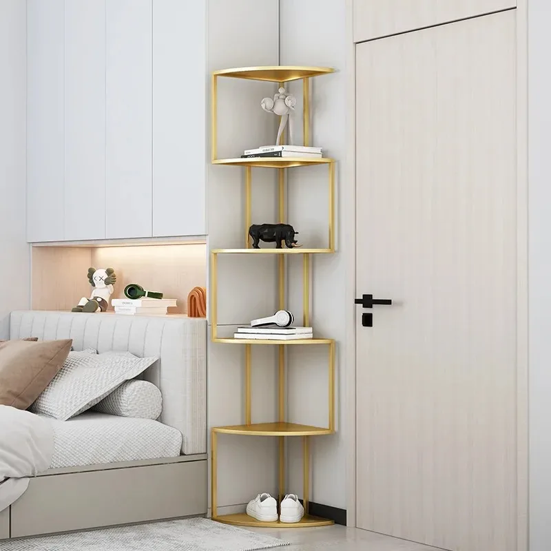 Rotating Bookcase Storage Organization Bookstore Mini Storage Cabinet Corner Furniture Living Room Organizer Tree Bookshelf Kids