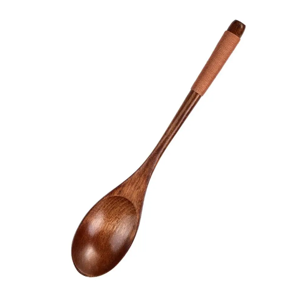 New Natural Wooden Spoon Handmade Dinner Kit Wooden Fork Kitchen Accessories