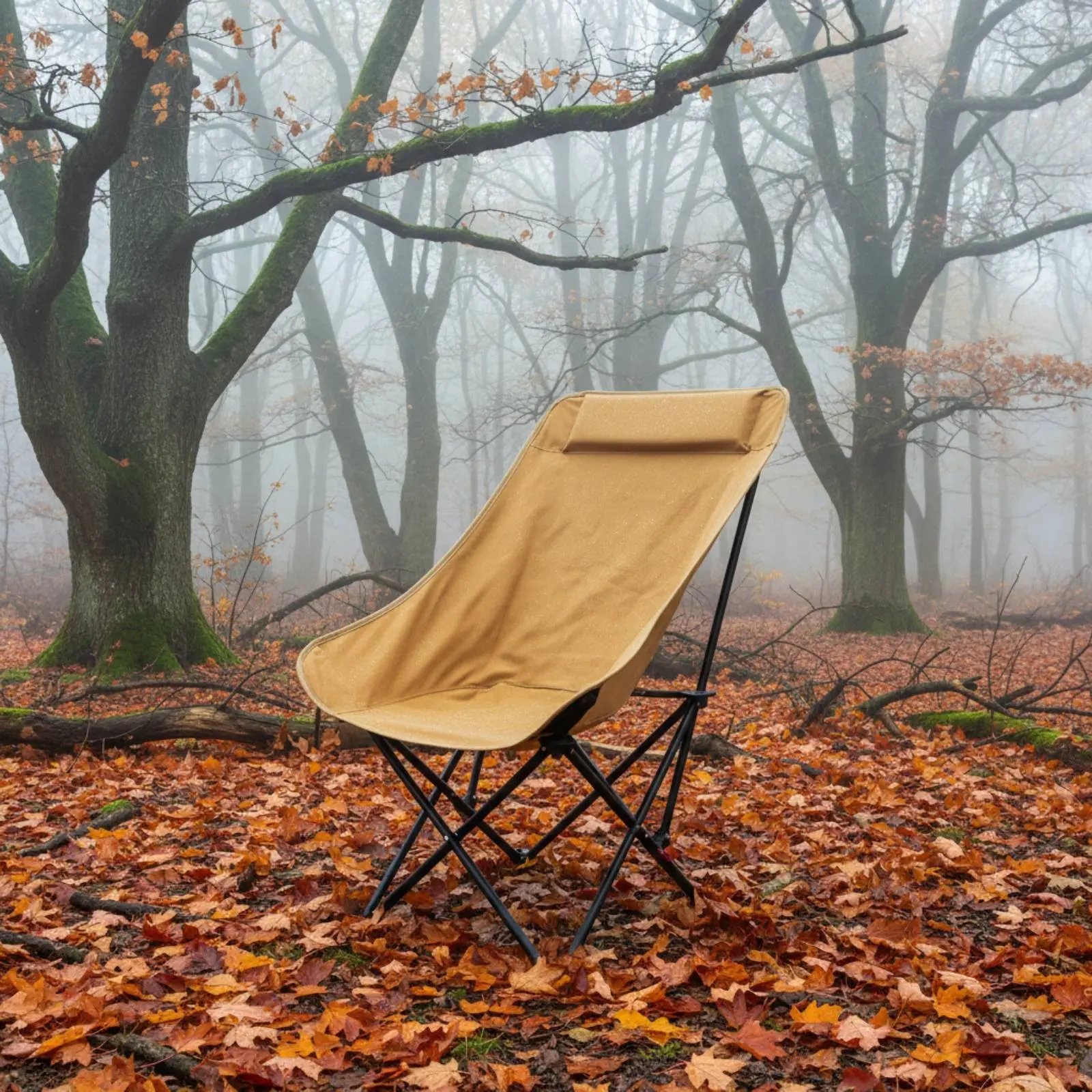 Moon Chair Replacement Material Long-Lasting Folding Chair Seat Replacement Furniture Accessory Easy to Install Breathable