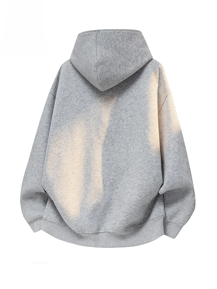 

PaulFrank Plu Lined Hooded Long Sve Sweatirt Men Thi Warm Casual Top Autumn Winter Faion Comfortable Polyester Cot...