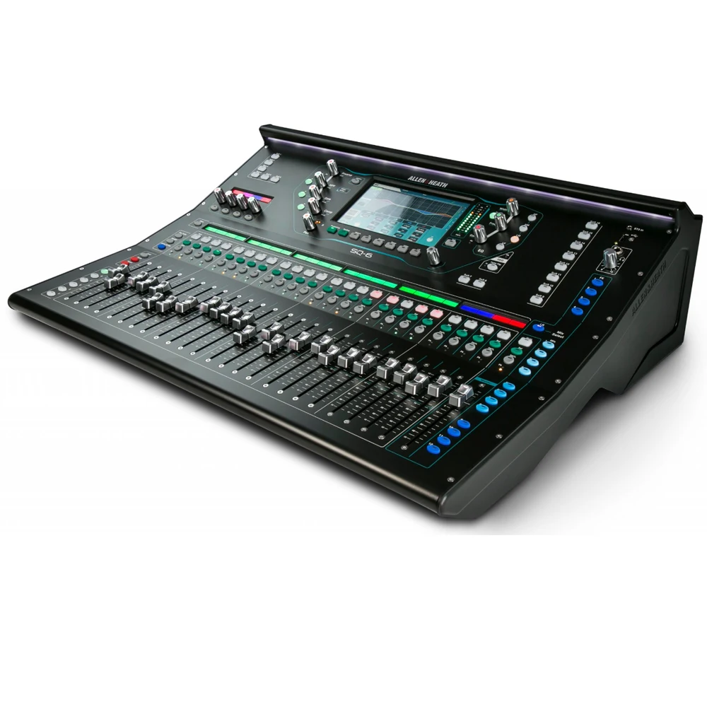 Allen & Heath SQ-6 48-channel Digital Mixer Console For Live Concert Professional Audio Line Array Speakers Sound System