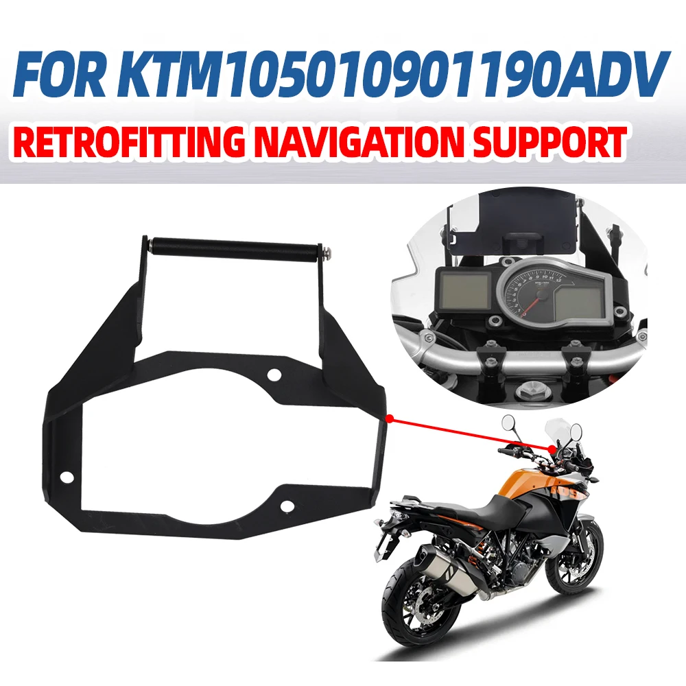 Mobile Phone Holder Stand Smartphone GPS Navigation Bracket Support For KTM 1050 1090 1190 Adventure ADV Motorcycle Accessories