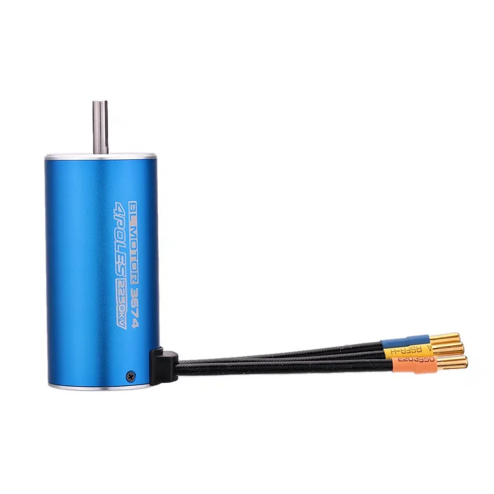 SkyDElRC 3674 2250KV 1900KV 4P Sensorless Brushless Motor For 1/8 RC Car Truck