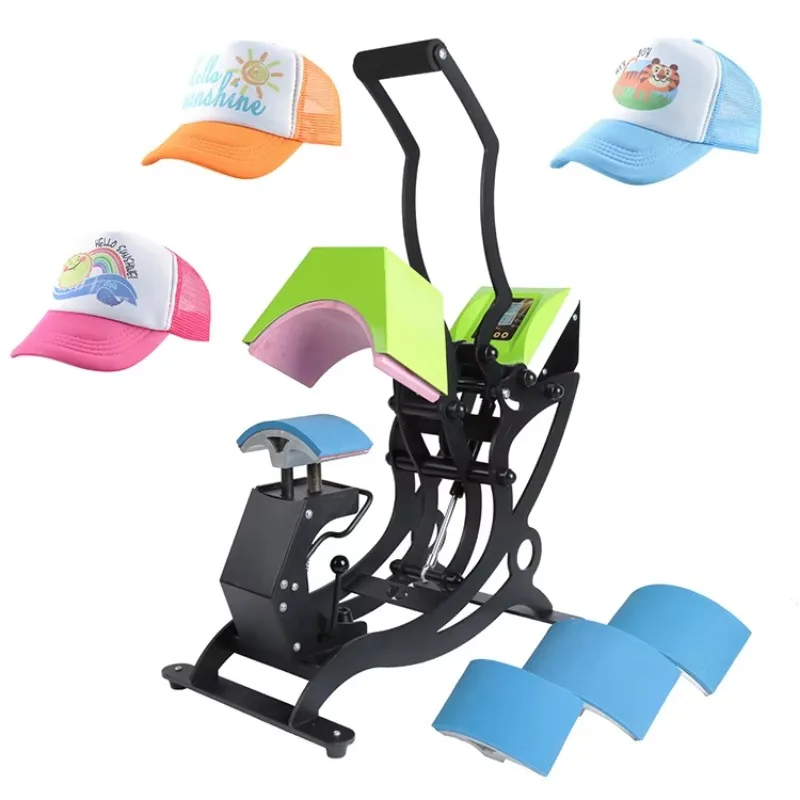 High Quality Transfer Printing Machine 4 In 1 Multi-functional Sublimation Hat Heat Press Machine,T-shirt Printing