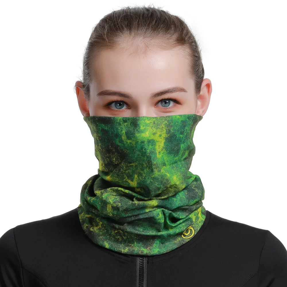 2024 Fashion Light Color Camouflage Face Bandana For Men Women Multifunctional Neck Scarf Bicycle Balaclava Cycling Face Mask