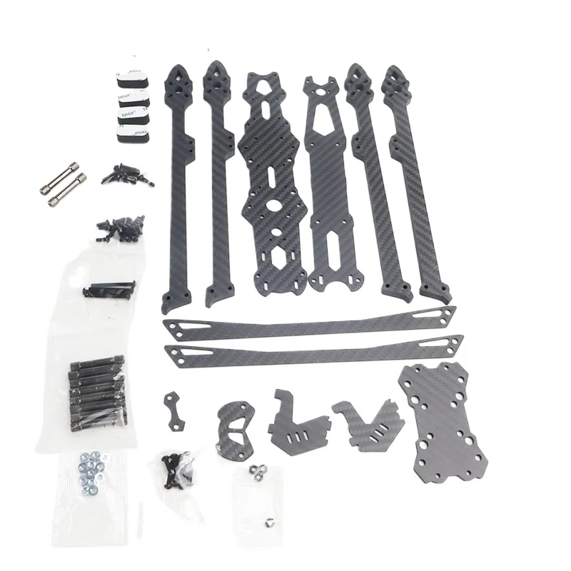 

7-дюймовый/8-дюймовый/9-дюймовый/10-дюймовый комплект Mark4 V2 Mark 4 3K, полностью углеродное волокно, легкий и высокопрочный для гоночного дрона FPV DIY