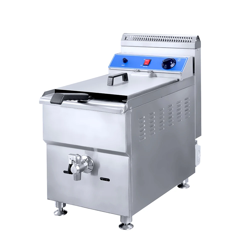 

18L Gas Fryer Professional OEM/ODM Commercial Deep Fryer Machine Stainless Steel Gas Deep Chips Chicken Frying