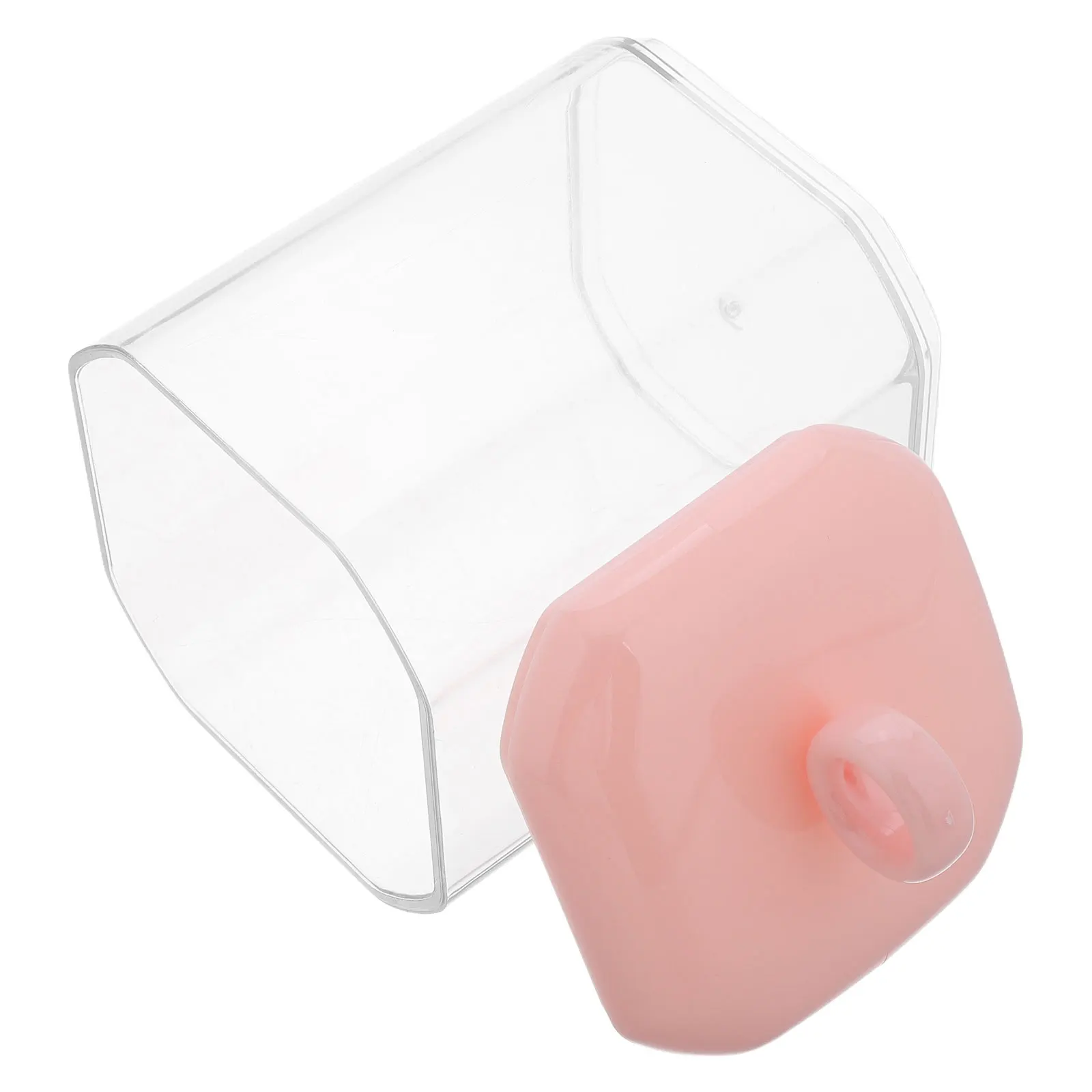 

Cotton Pad Container Multifunctional Storage Box Large Capacity Lid Moisture Proof Organizer For Bathroom Makeup Tools