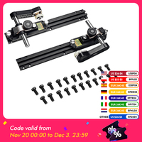 HONGDUI Clear Cut TS Stock Guide Aluminum Alloy Woodworking Assembly Clear-Cut Precision Stock Guides For Table Saws