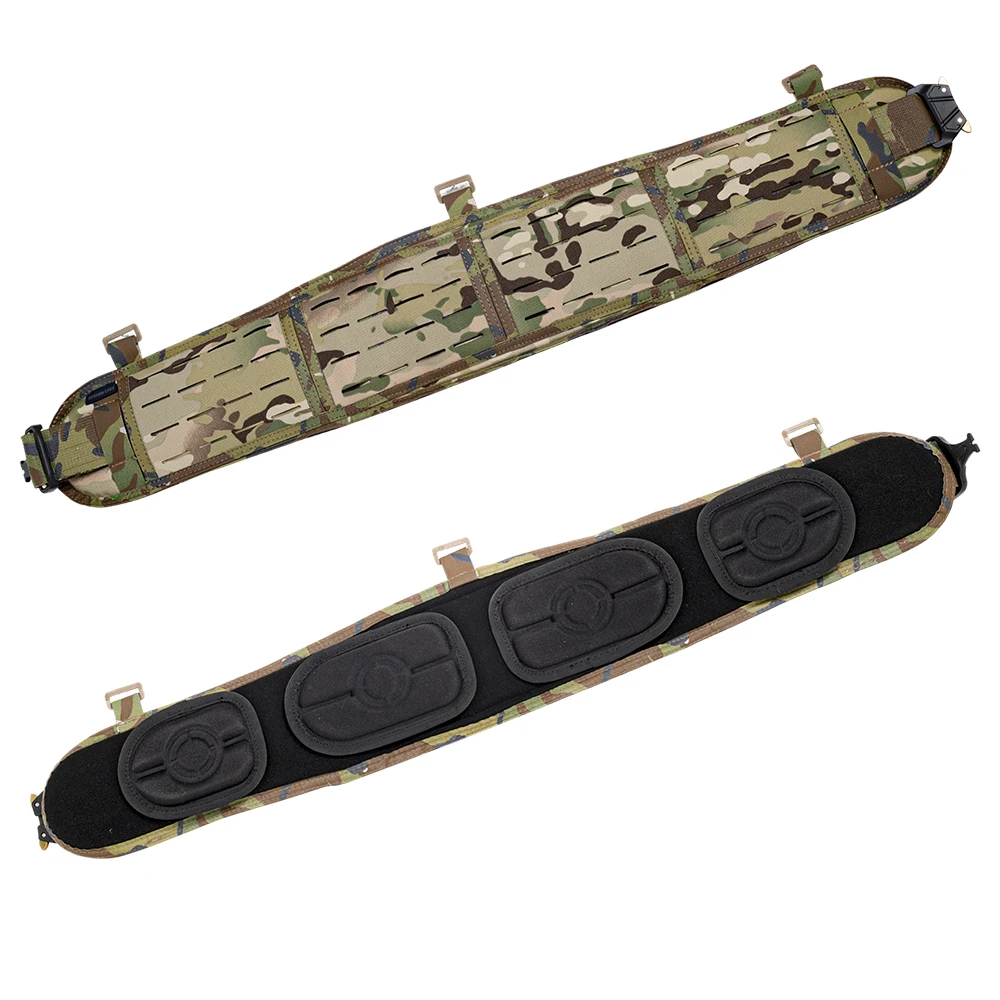 DRAGON EDGE Tactical Belt Laser Cut Airsoft Hunting Militar Тактическое Снаряжение Lightweight Waist Duty Belts Разгрузка Тактич