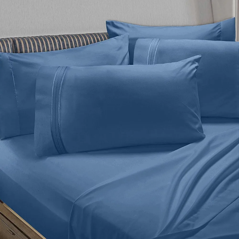 

Mattress Cover Blue Heaven Bedspreads for Bed Cover Full Set Collection Bed Sheet Set With Extra Pillowcases Cool & Breathable