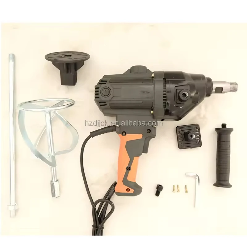 Hot Selling Industriële & DIY High-Power Elektrische Mortel Mixer 220V Stopverf Poeder Cement Pasta Beton Verf coating Machine