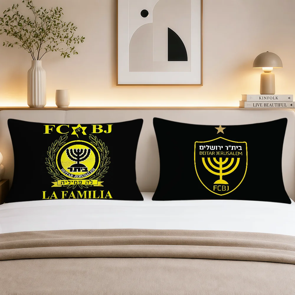 Cool Fc Soft Rectangle Pillowcover J-Jerusalem Home Sofa Living Room F-fcbj-s Decor Dorm Bedside B-Beitar Hogar Pillowcase Gift