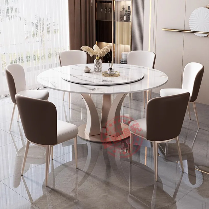 

Center Marble Dining Table Nordic Luxury Style Kitchen Modern Dining Table Space Savers Nordic Juegos De Comedor Hotel Furniture