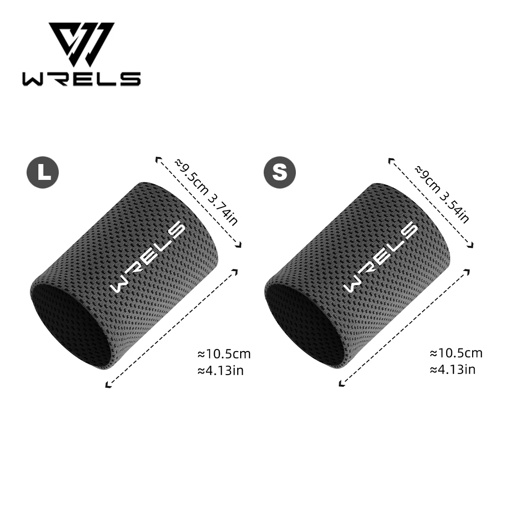 WRELS 1/2 PC Sommer-Kühl-Schweißband für das Handgelenk, Sport-Handgelenkstütze, schweißabsorbierendes Armband, atmungsaktives Armband für Fitness und Laufen – Detail 6