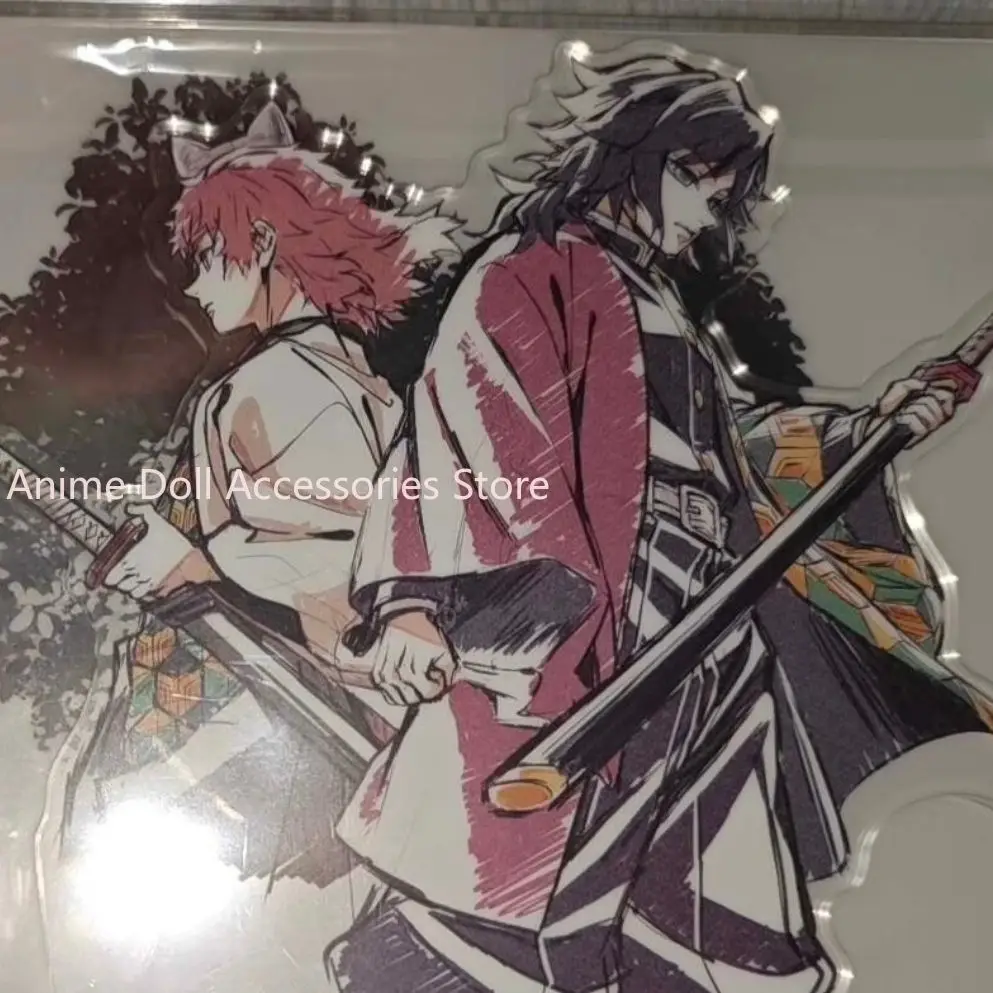 

Аниме Tomioka Giyuu Sabito акриловая подставка модель фигурка косплей стоячая тарелка настольный дисплей игрушка фанаты коллекция подарок