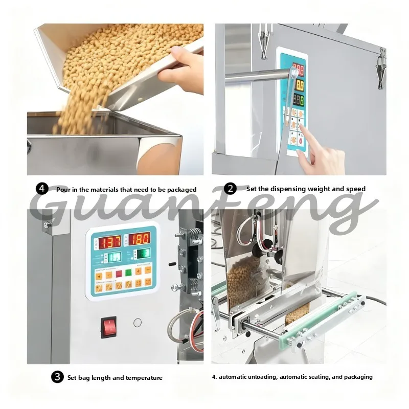 Large-scale Quantitative Automatic Powder Packaging and Filling Machine, High-precision Weighing and Packaging Equipment