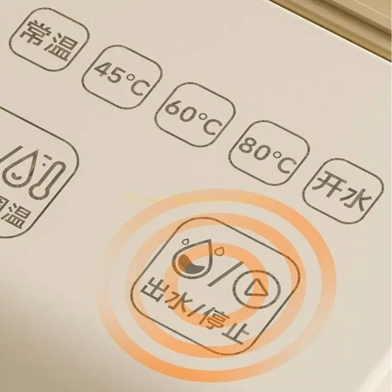 D0AB الجدول فوري موزع الماء الساخن سهل الحمل الشرب موزع مضخات المياه الصغيرة ABS الملمس مناسبة للسفر #5