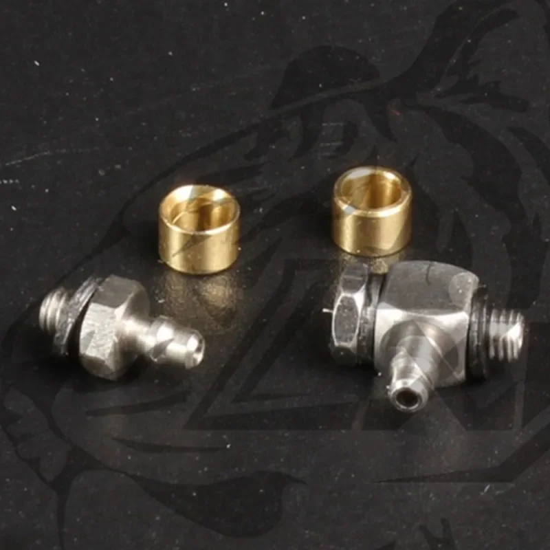 Simulation Metal Model Straight/curved Oil Nozzle for 1/14 Tamiya RC Truck for SCANIA 770S R620 for VOLVO for BENZ Arocs MAN TGX