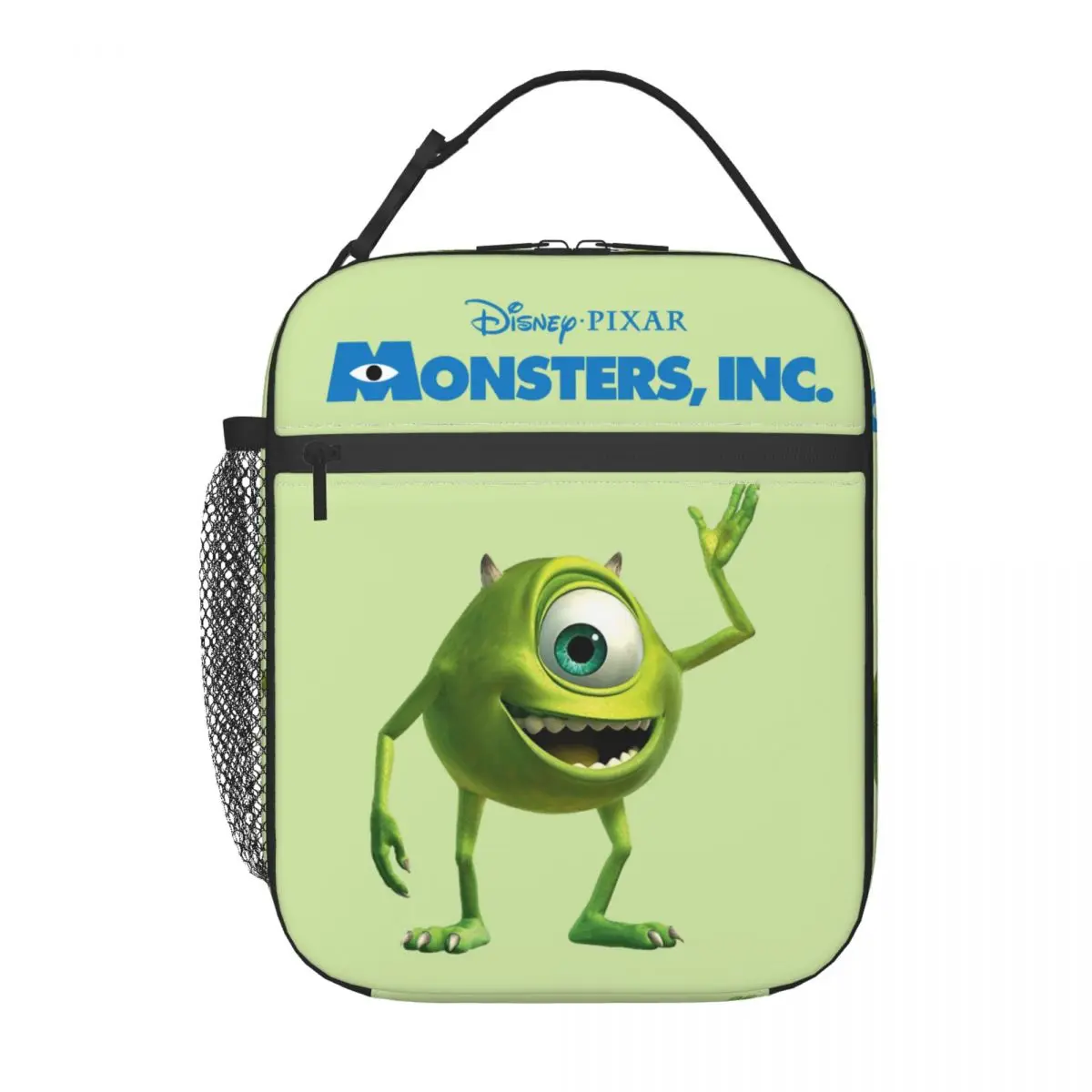 Durable Lightweight Travel Storage Bags Oxeye Mr. Q Zipper Closure Disney Monsters University Mike Office Food Container Teen