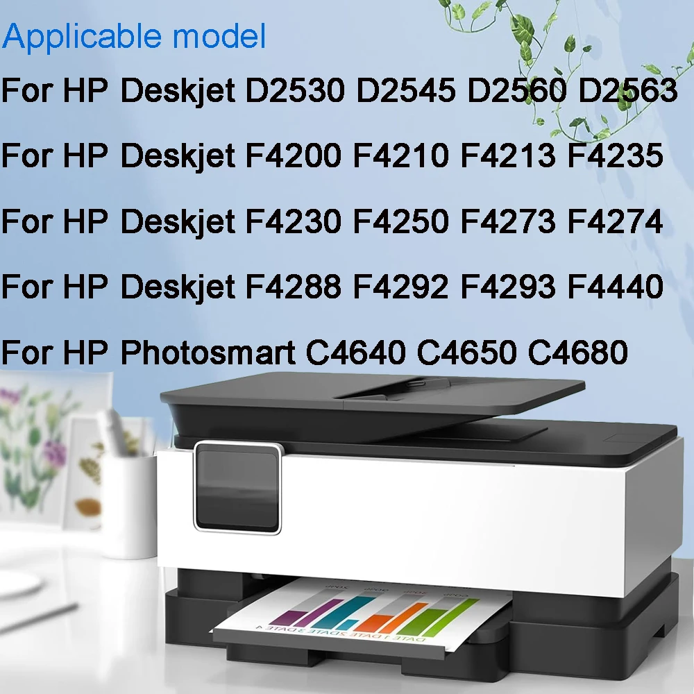 60xl Ink Cartridge Remanufactured for HP60 XL for HP Deskjet D2530 D2545 D2560 D2563 D2500 D2566 D2568 D2660 F4200 F4210 Printer