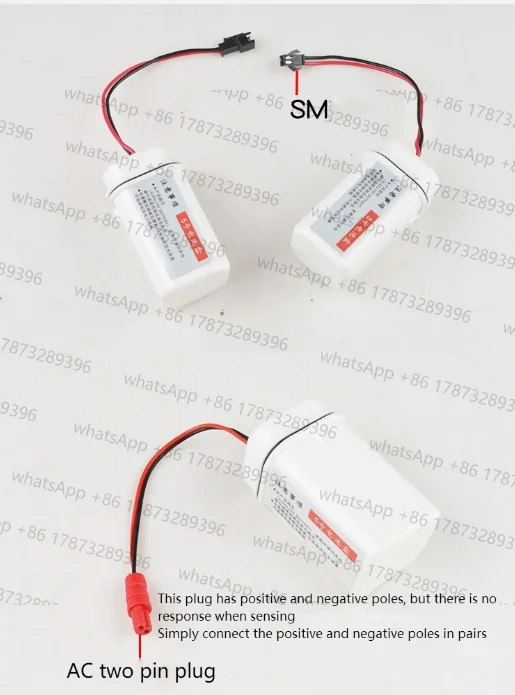 Urinal Sensor Faucet Battery Box Urinal Battery Box Closet Pan Transformer Can Hold 4 AA Batteries