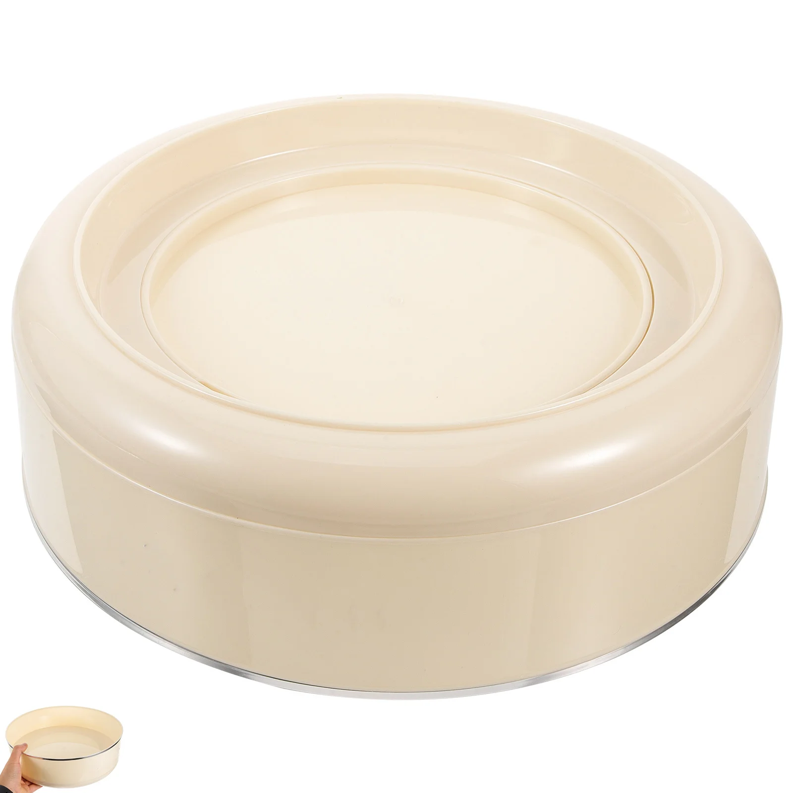 

Rotating Storage Tray Kitchen Bathroom Organizer Space Saving Turntable Makeup Desktop Skincare Storage Organizer