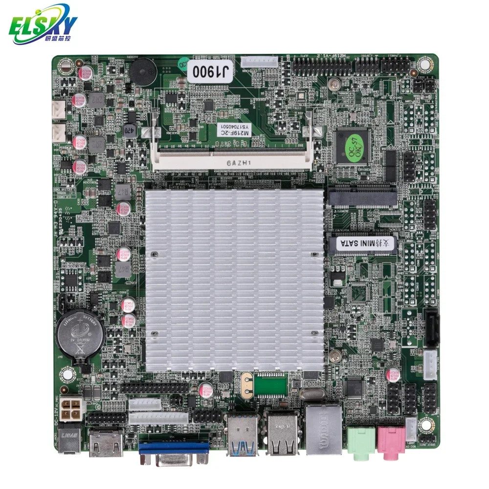 

Celeron BayTrail J1900 Quad Cores 2.0GHz Max.2.42GHz CPU Memory DDR3L 2LAN VGA LVDS SIM Slot USB3.0 Linux OS Motherboard