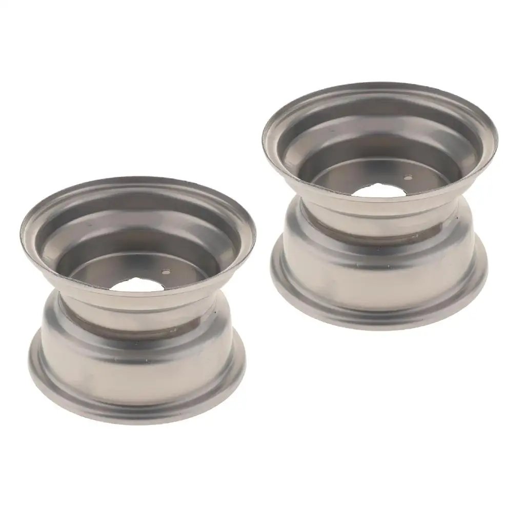 2x 3 Hole Wheel Steel 7 Inch Wheel for 50 70 90 110 Scooter