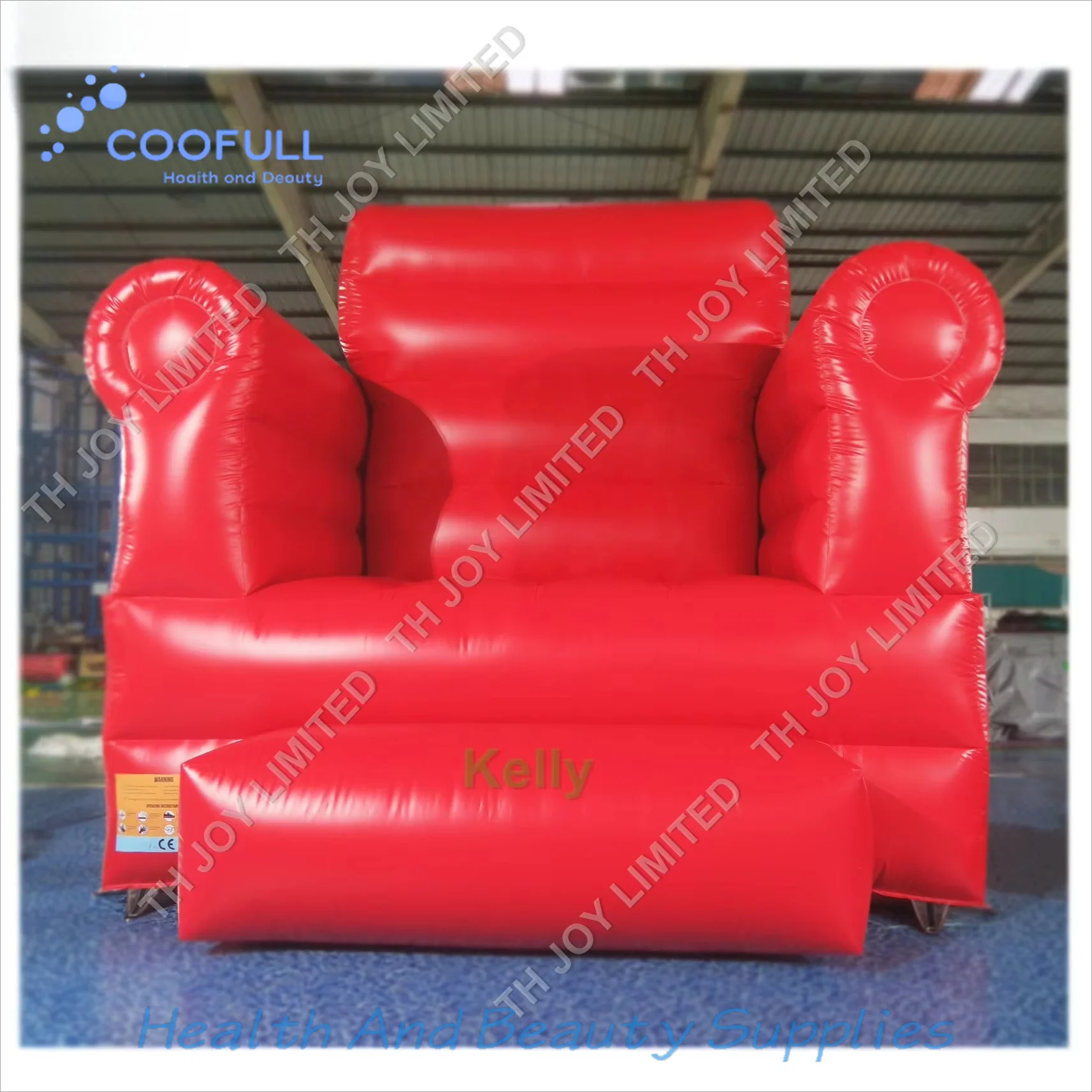 Coofull 2.5x3m Custom Made Giant Inflatable Sofa Chair for Sale, Commercial Inflatable Bouncer Sofa Wholesale