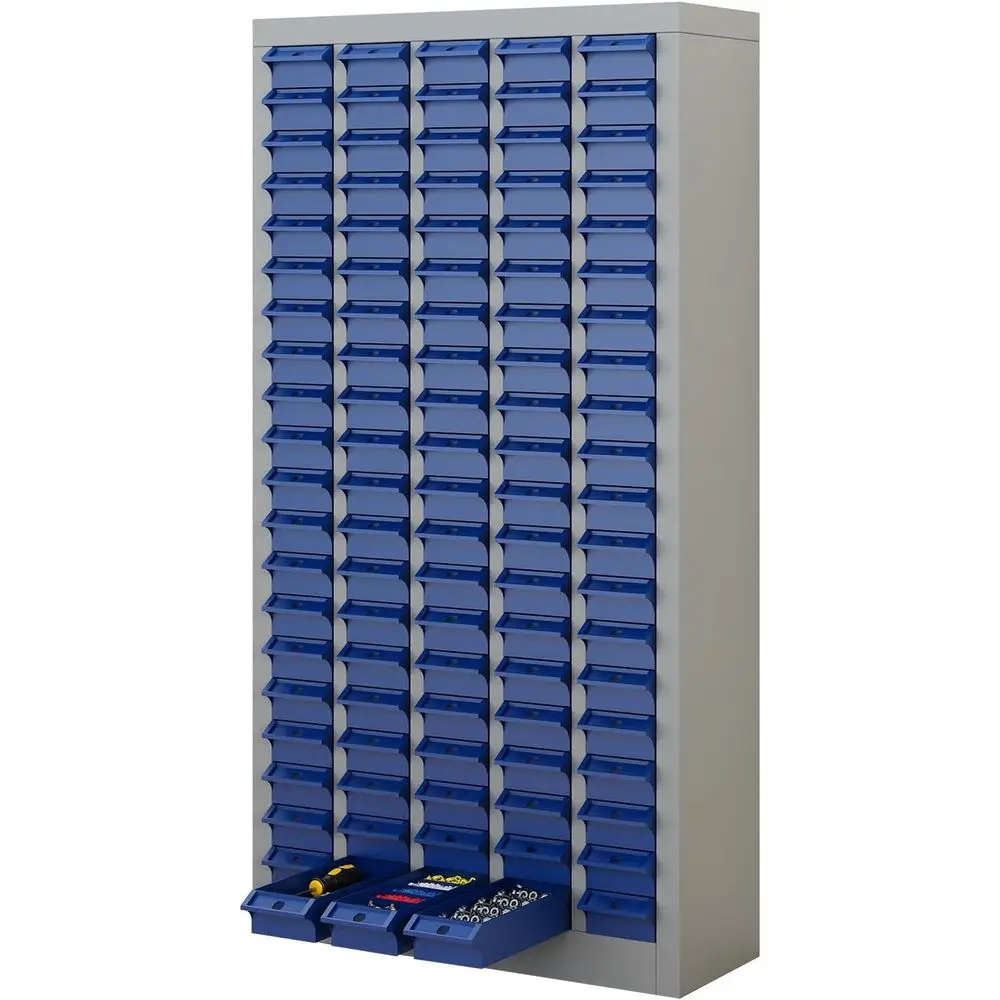 

Compact Multi-Purpose Storage Cabinet for Screws, Bolts, Nails, Crafts, Makeup, and Tools - Ideal for Garage, Workshop, Classroo