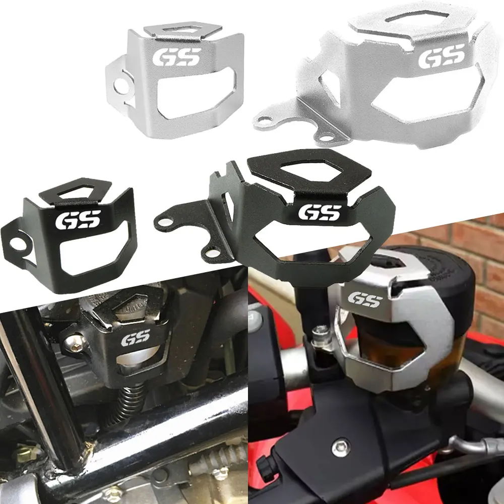 

Motorcycle Aluminum Rear Front Brake Fluid Reservoir Guard Cover Protector For BMW F700GS F800GS 2013 2014 2015 2016 2017 2018