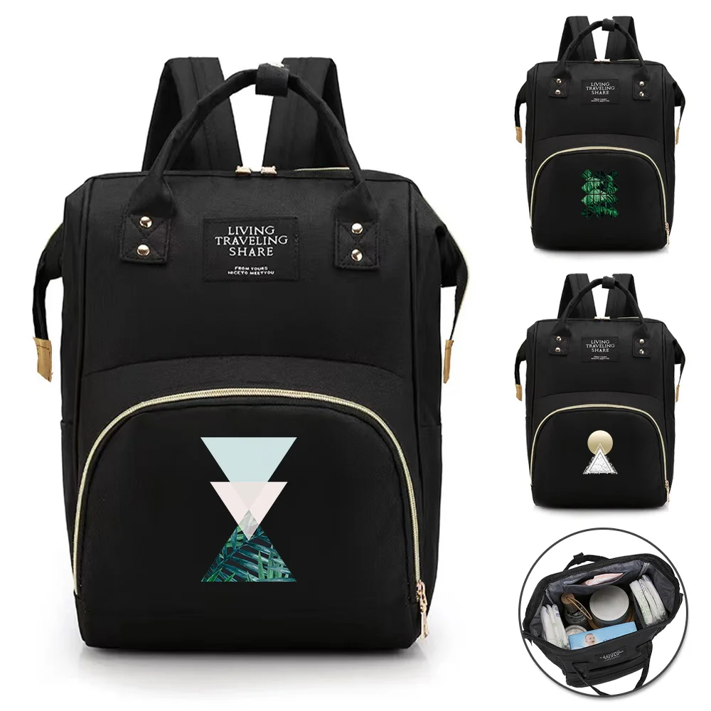 

Maternity Bag Nappy Pack Multi-Function Large Capacity Infant Bags for Outing Quick Nappy Changing Backpack Shape Series