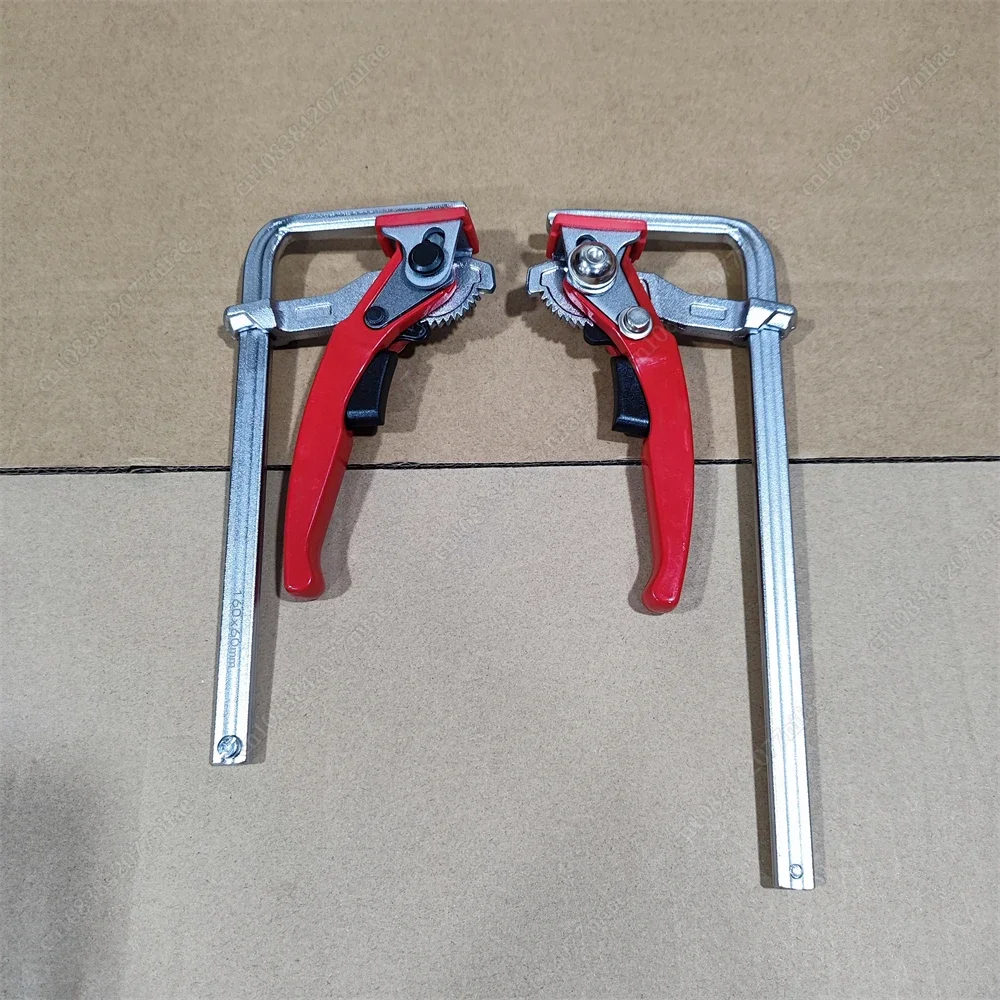 Woodworking Quick Guide Rail Clamp 7 Different Sizes F Clamp MFT Clamp for MFT and Guide Rail System Hand Tool Woodworking DIY