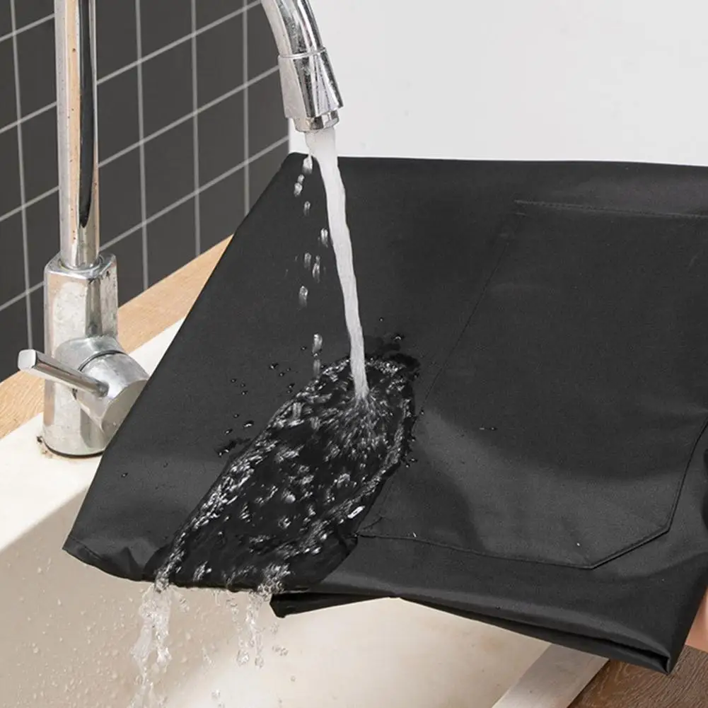 Handy Apron Waterproof Oil Proof - Stylish Kitchen Apron for Cooking with Pockets, Adjustable Home Chef Workwear