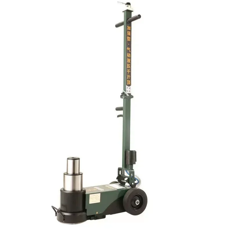 Compress air hydraulic jack 100ton 80ton pneumatic air jacks for repairing heavy truck