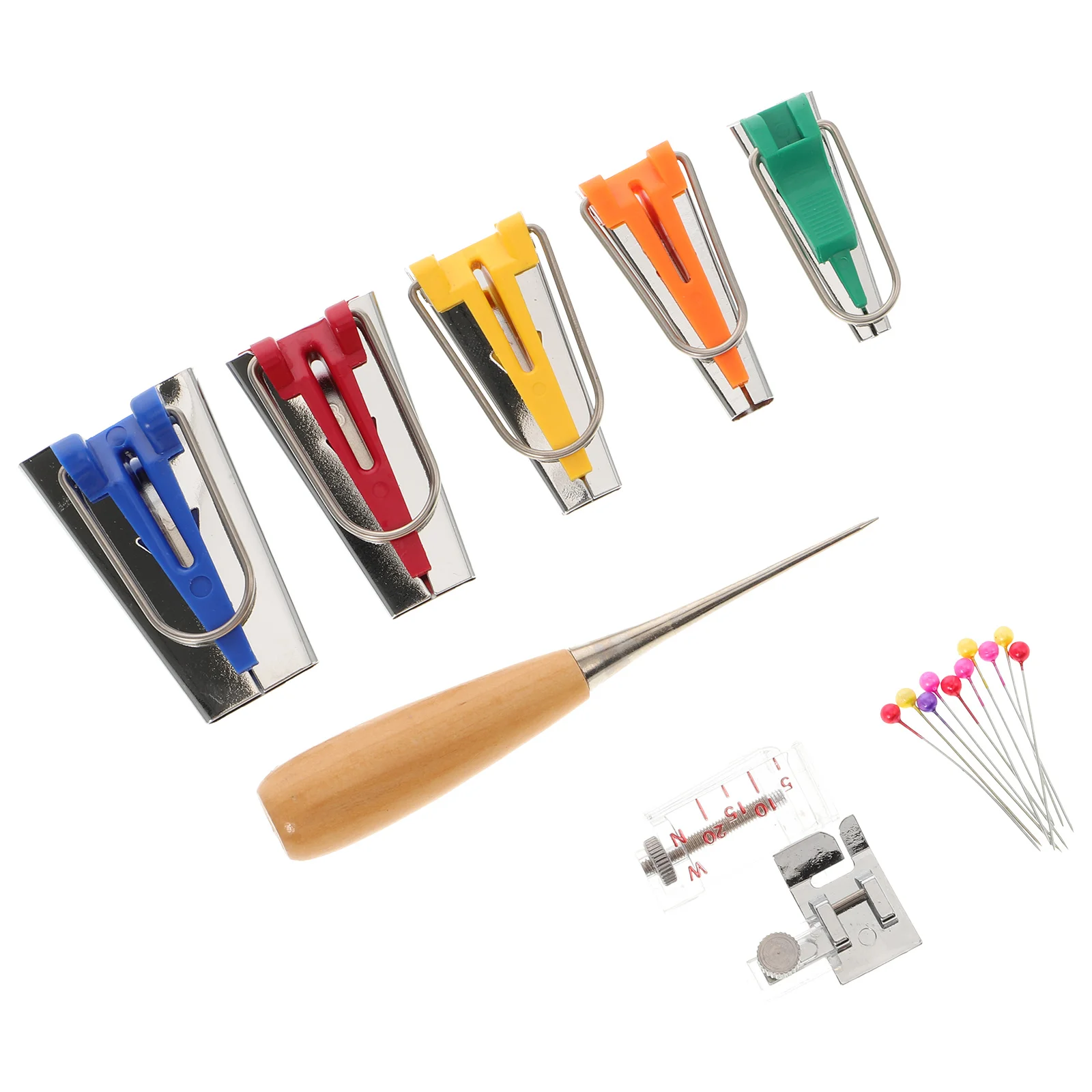 

1Set Bias Tape Maker Set DIY Fabric Binding Tool Kit Create Beautiful Offset Tapes in Minutes Bias Tape Maker Set