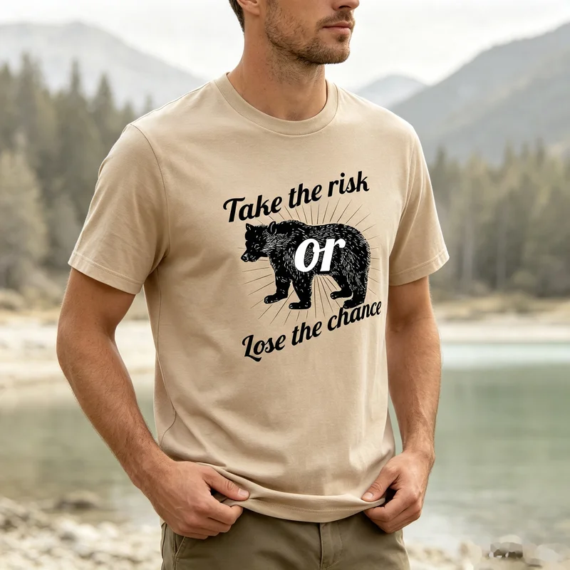 Motivational Bear Take The Ris - Women Fashion Quotes ulasan dan harga