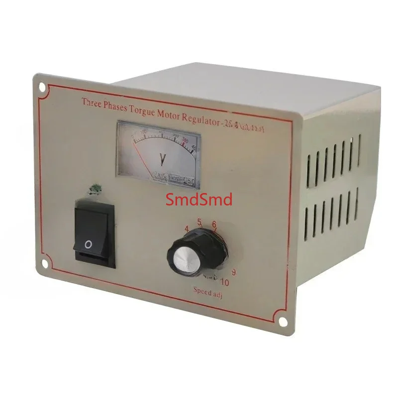 Suitable for torque motor controller 25A with meter three-phase motor governor 380V meter winding machine switch