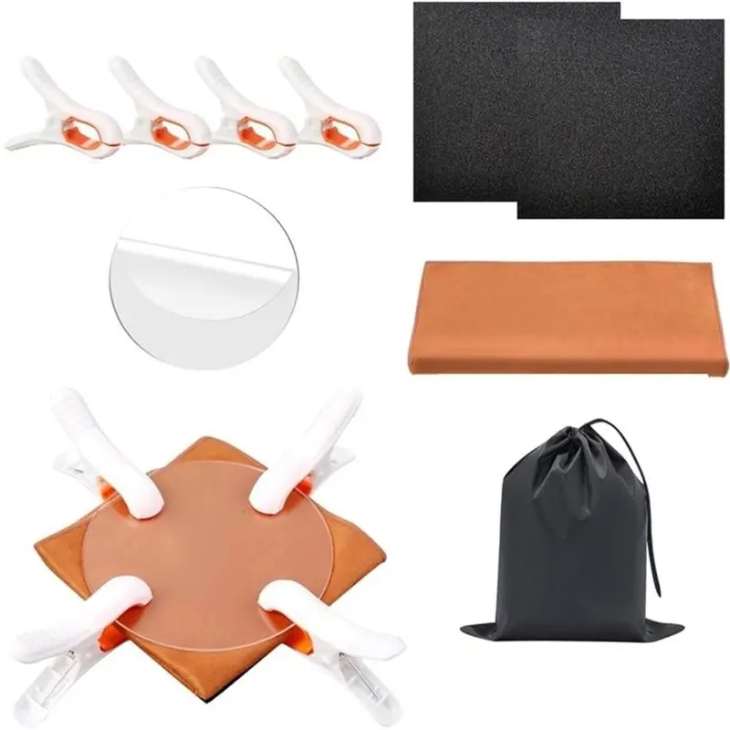 A97I-Card Preservation Pack With Microfiber Cloth For Fingerprints Smoothing Tools And Protective Case For Sports Game Cards