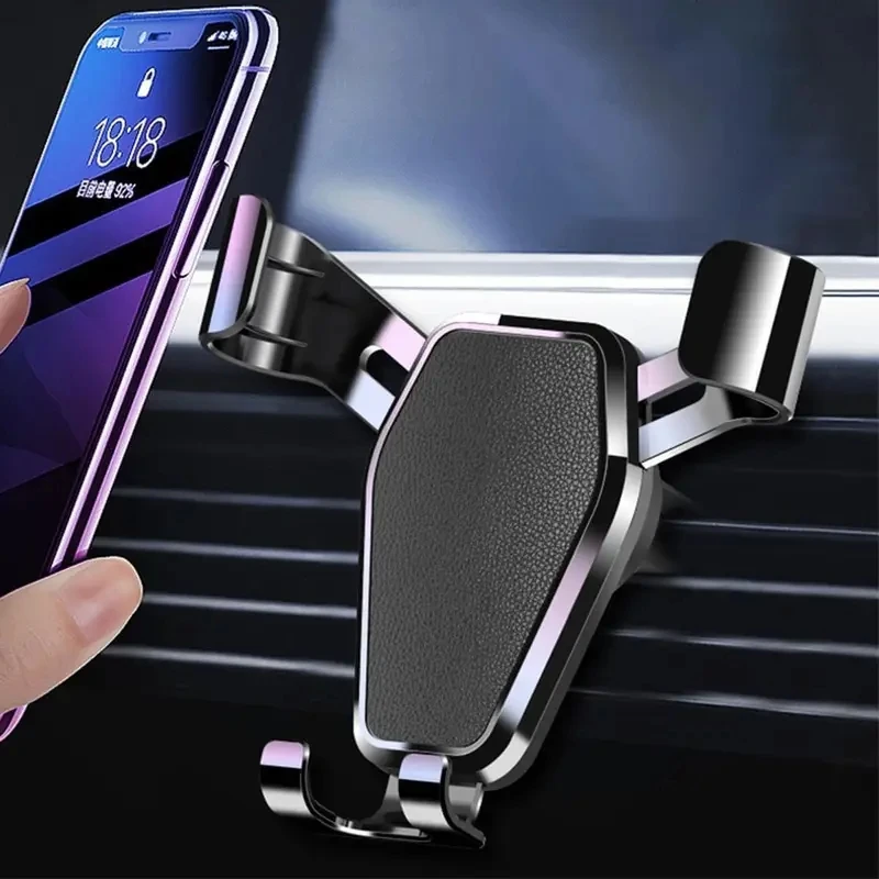 Zware-duty auto-telefoonhouder met automatische vergrendeling en zwaartekrachttechnologie voor iPhone 15 Samsung Galaxy