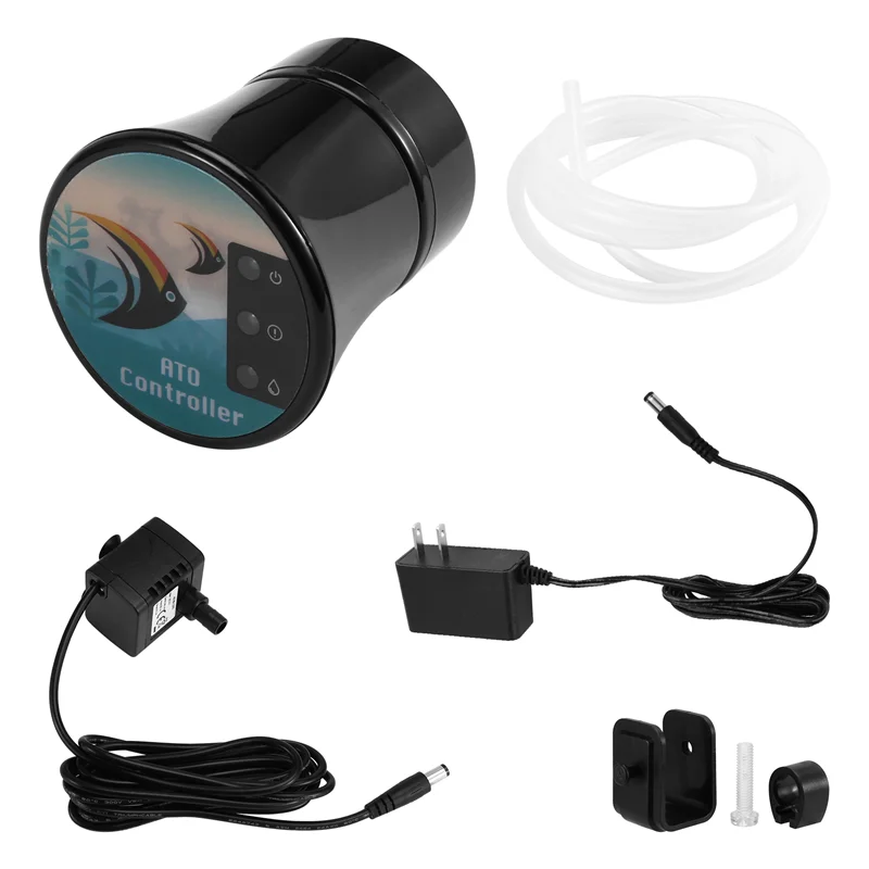

Smart ATO System For Aquariums Auto Top Off Water Filler With Magnetic Installation Max Tank Thickness 12.5Mm US Plug