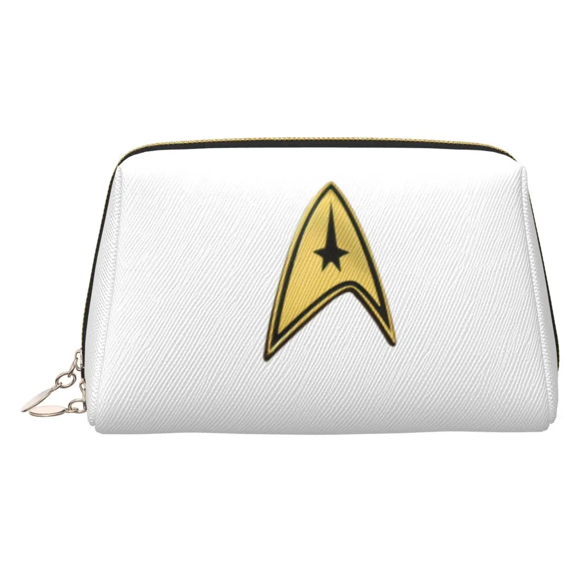 Star Treks Science Fiction TV Series Women Cosmetic Bag Travel Makeup Organizer Pouch Toiletry Storage Dopp Kit Case