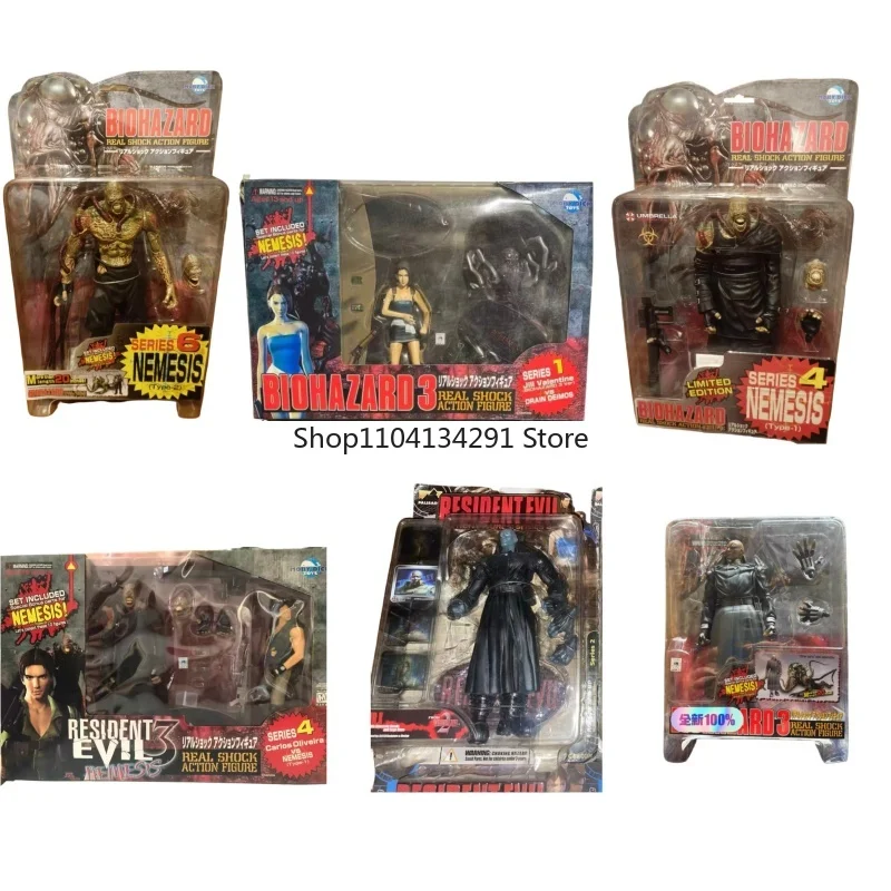 

Original Resident Evil Jill Foster Fly Skin Leather Jacket Tyrant Limited Edition Rare Collectible Figure Gift