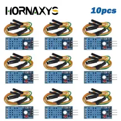 1-10pcs DHT11 Sensor Modules 3.3V-5V Digital Temperature and Humidity Sensor DHT11 3-Wire Ultra-low Power Module For Arduino